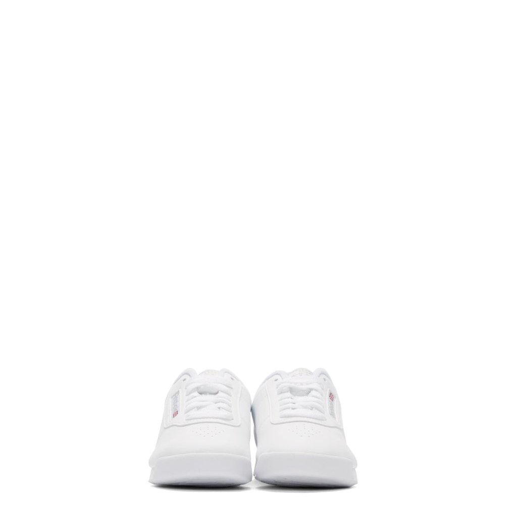NWOT REEBOK CLASSICS WHITE LEATHER PRINCESS SNEAKERS 6.5 - Picture 3 of 8